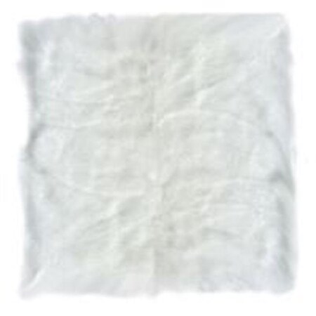 La Rug, Fun Rugs LA Rug FLK-008-3147 Flokati White- White FLK-008-3147